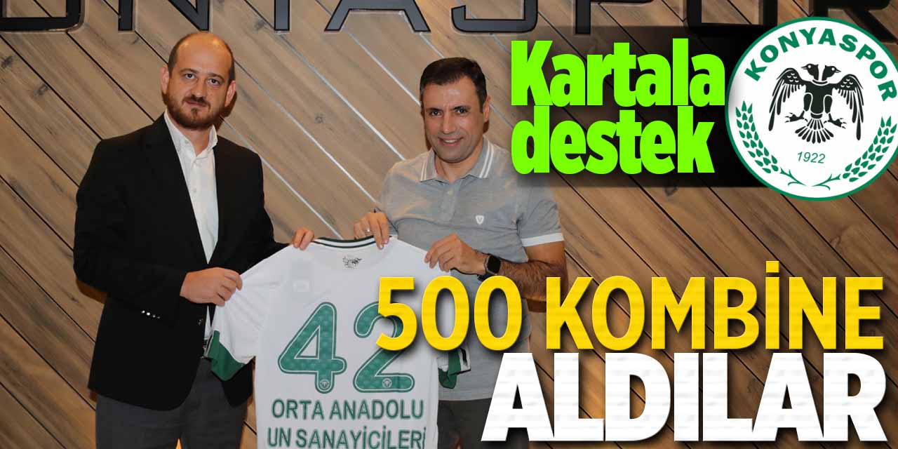 Kartal'a destek: 500 kombine aldılar!