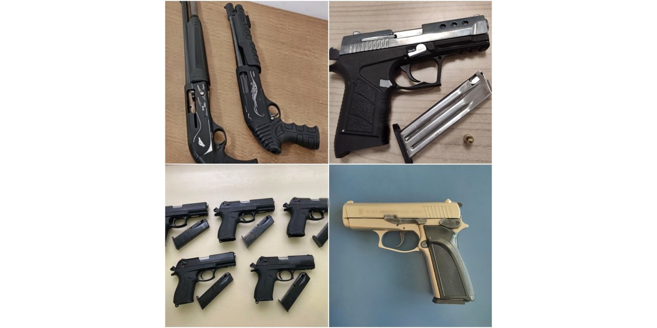 Konya’da Çok Sayıda Ruhsatsız Silah Yakalandı