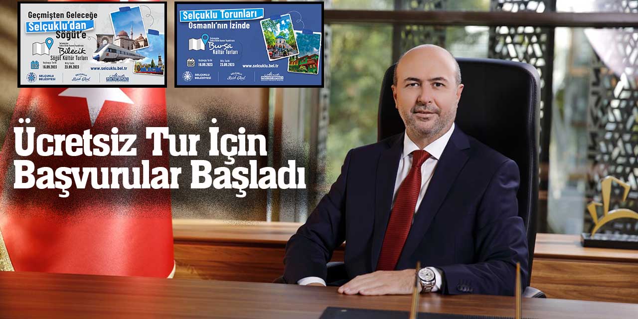 Selçuklu Belediyesi Kültür Turlarına Başvurular Başladı