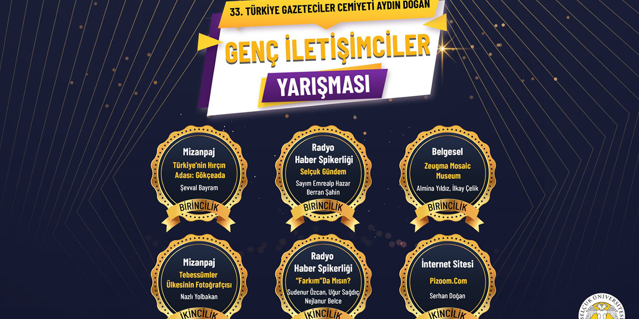 Selçuk İletişim, En Çok Ödül Alanlardan Biri Oldu