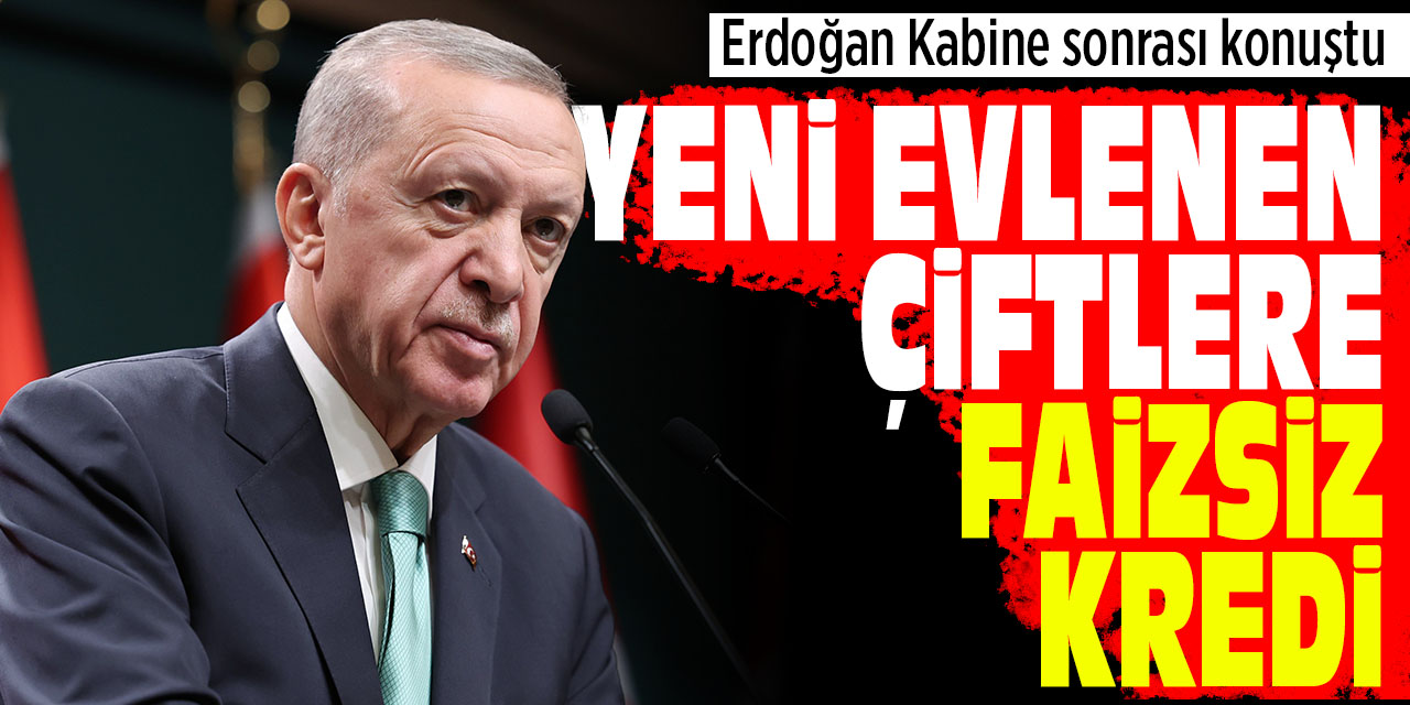 Yeni evlenen çiftlere faizsiz kredi!
