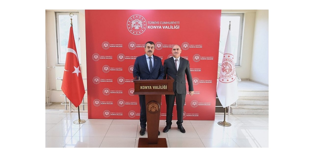 Millî Eğitim Bakanı Yusuf Tekin Bugün Konya’da