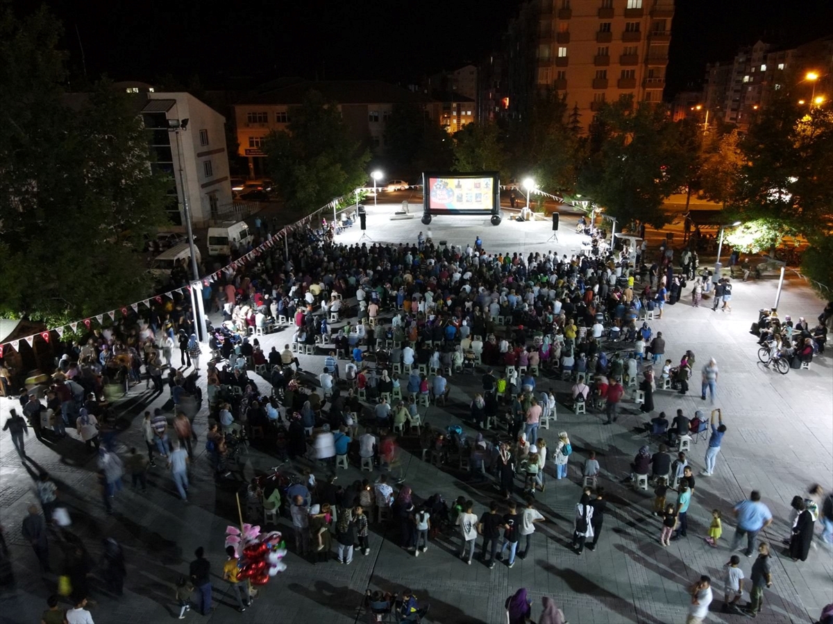 Seydişehir'de Açık Hava Sinema Günleri Sona Erdi