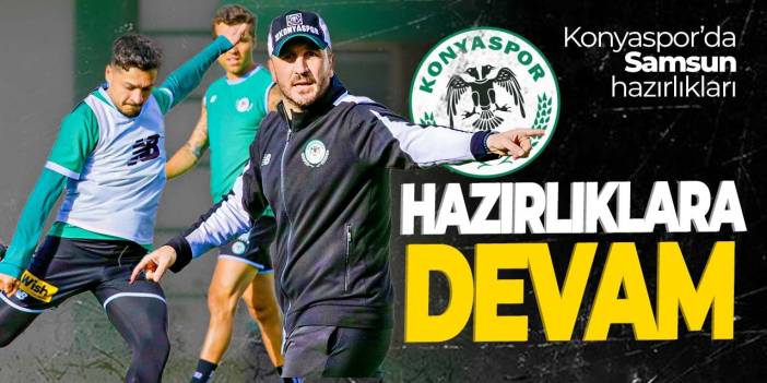 Konyaspor'da kritik maçın hazırlıkları sürüyor! Çamdalı'nın ikinci sınavı olacak