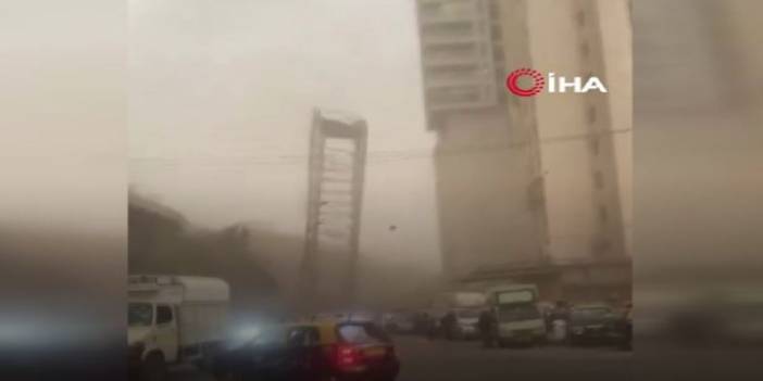 Hindistan'da fırtına oluştu! 8 ölü, onlarca yaralı var