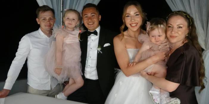 Mesafe tanımadılar: Sibiryalı gelinle Türk usulü düğün