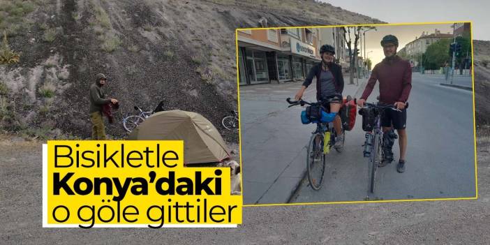 Almanya'dan çıkıp bisikletle Konya'ya geldiler! Alman çift Türkiye'ye hayran kaldı: Muhteşem...