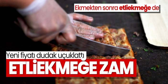 Konya'da ekmekten sonra etliekmeğe de zam geldi! Yeni fiyatı dudak uçuklattı