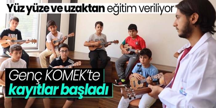 Konya Büyükşehir gerçekleştirdiği KOMEK yaz kurslarında kayıt dönemi başladı