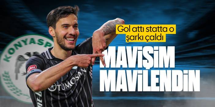 Konyaspor'da Umut'un şarkısı! Gol attı tüm statta dinlendi