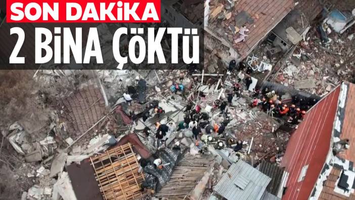 Son dakika: İstanbul Fatih'te 2 gecekondu çöktü