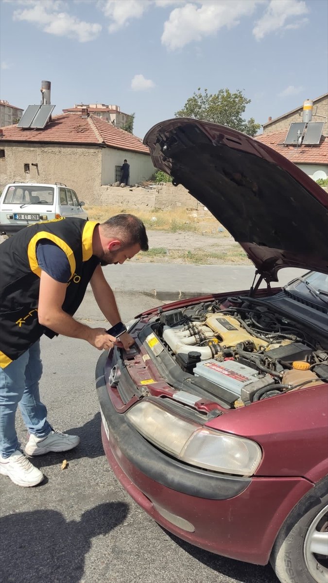 Kayseri'de polis ekipleri denetim yaptı