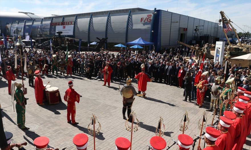 MSPO Uluslararası Savunma Sanayi Fuarı'nda mehter konseri beğeniyle izlendi