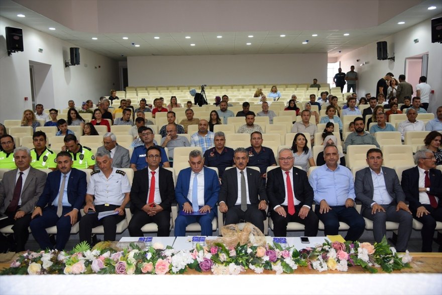 Karaman'da okul ve çevrelerinde uygulanacak tedbirler değerlendirildi